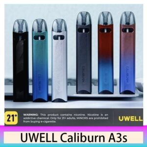 UWELL Caliburn A3S咖哩棒A3S POD電子煙主機官網評價說明書